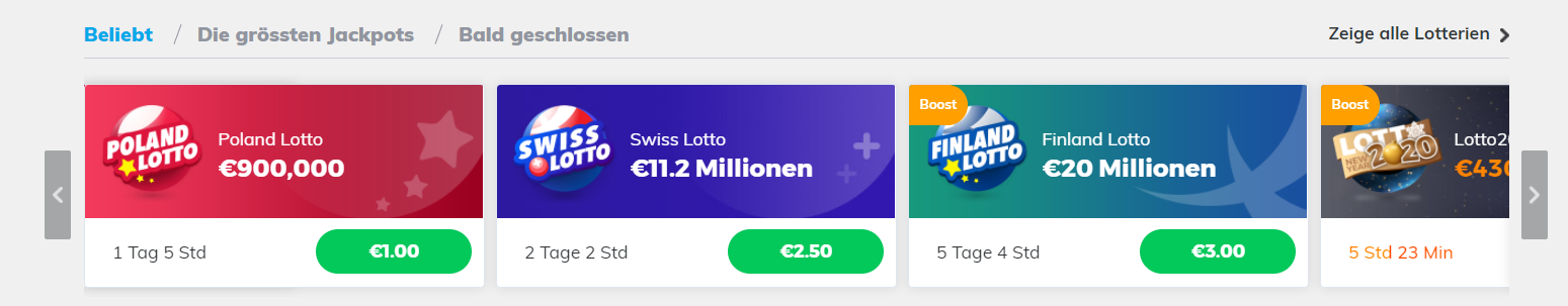 Multilotto Angebote