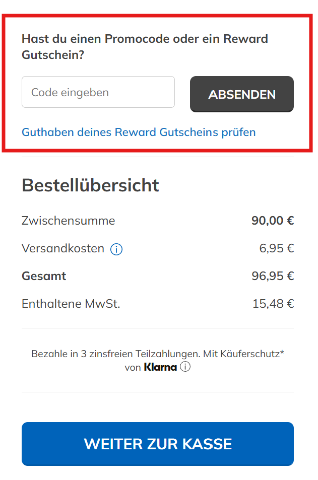 Skechers Rabattcode eingeben