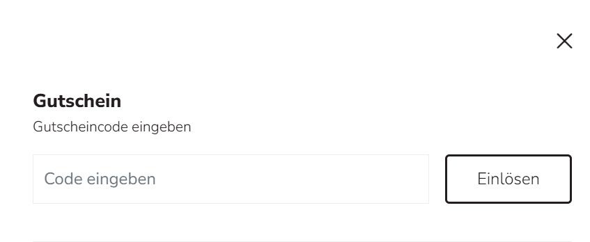 Takko Gutschein einlösen 3. Schritt