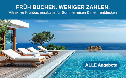 Frühbucher-Deals für Sommer 2026