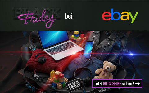 Schnapp dir jetzt die starken Black Friday Deals bei eBay!