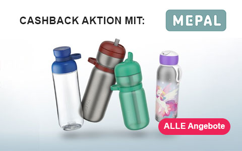 Mepal Cashback Aktionen: Jetzt mit 7% sparen!