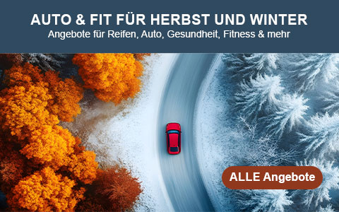 Gutscheine & Cashback für dein Auto und dich sichern - Winterreifen & Vitamine günstig shoppen