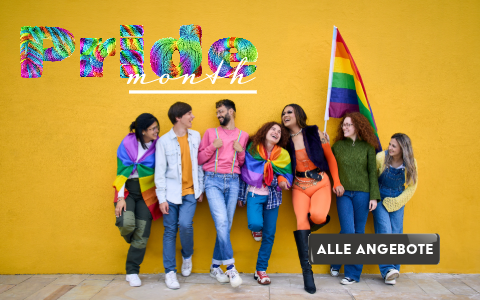 Liebe und Vielfalt zeigen: Nutze unsere Pride-Month-Aktionen!