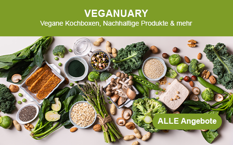 Spare jetzt beim Veganuary – Vegan genießen, nachhaltig sparen