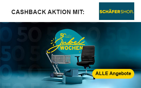 Schäfer Shop Cashback Aktionen mit bis zu 7%