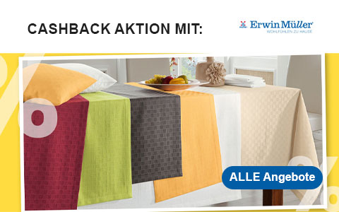 Erwin Müller Cashback Aktionen