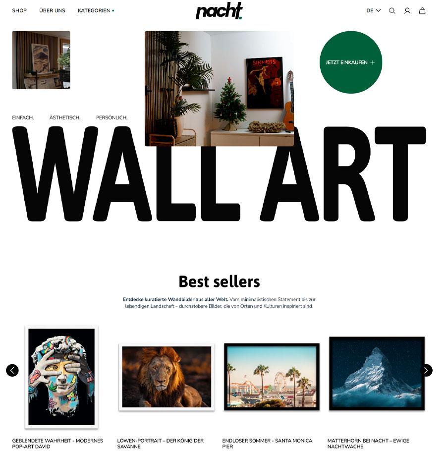 Nachtstyles Bilder günstig kaufen 