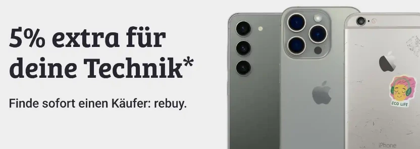 Spare beim rebuy Sale