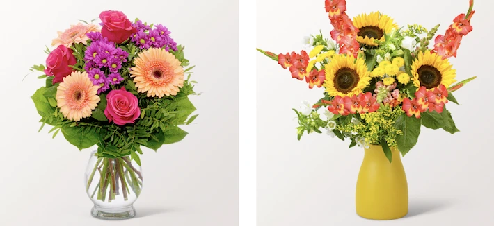 Zu jedem Anlass einen passenden Strauß verschenken, mit dem FloraPrima Gutschein kräftig sparen!