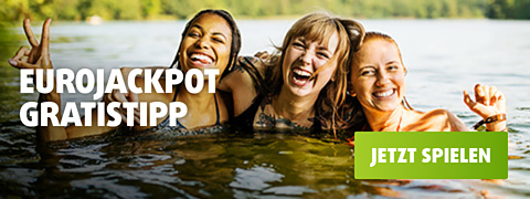 1 Gratistipp bei EuroJackpot - spiele um bis zu 90 Mio € 1 Gratistipp bei EuroJackpot - spiele um bis zu 90 Mio €