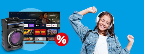 TV & Audio Sale - Bis zu 17% Rabatt