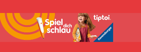 Erlebe die Schnäppchen für tiptoi® Artikel gibt es bis zu 28% günstiger und noch mehr!