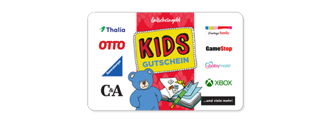 Leuchtende Kinderaugen verschenken mit dem Gutscheingold Kids Gutscheincode