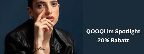 QOOQI im Spotlight: 20 % Rabatt auf Schmuck von QOOQI
