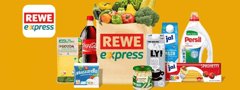 NEU bei Lieferando: REWE Express & 10€ Gutschein