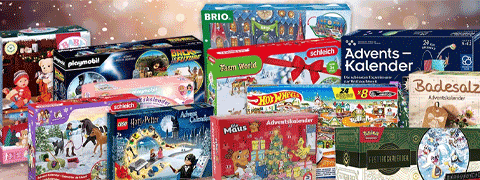 Mehr als 100 Adventskalender ab 6,95€