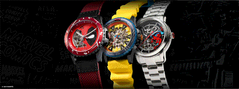 Fossil Uhr aus limitierter MARVEL Edition verschenken