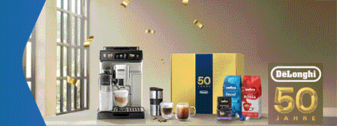 De’Longhi Jubiläums-Set kostenlos bei EURONICS erhalten