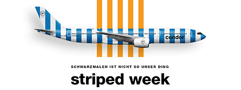 Condor Striped Week: Flugdeals schon ab 62,99€