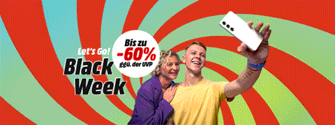 Black Week Angebote bei SATURN mit bis zu 60% Rabatt