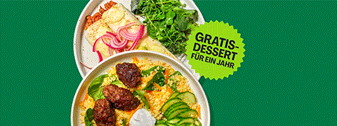 Bis 120€ HelloFresh Gutscheincode plus gratis Dessert