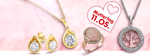 Muttertag: 20% Netto Gutschein auf Schmuck