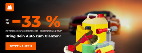 AUTODOC – Bis zu 33% Rabatt für glänzende Autos