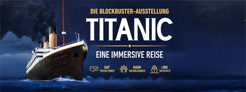 "Titanic: Eine Immersive Reise" Ausstellung mit einem 30% Groupon Gutschein sparen "Titanic: Eine Immersive Reise" Ausstellung mit einem 30% Groupon Gutschein sparen