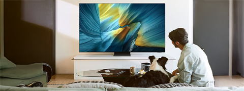 Bis zu 1570€ Samsung Rabatt auf 77 Zoll OLED S95F TV!