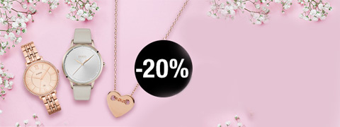 20% Gutschein auf Uhren & Schmuck mit GALERIA PLUS