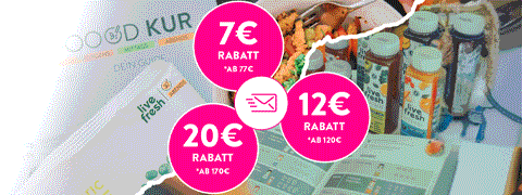 Dein Rabatt: 12€ LiveFresh Code