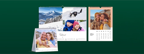 Pixum Gutschein: 20% Rabatt auf Fotokalender für Neukunden
