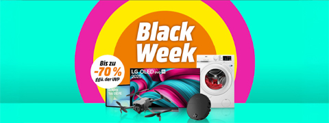 SATURN Angebote: Black Week Deals – bis zu 70 % Ersparnis