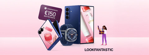 Samsung Gutscheincode: Jetzt beim Einkauf einen 150€ LOOKFANTASTIC Rabattcode sichern