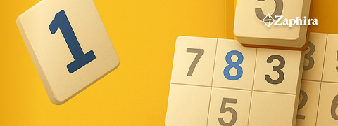 Sudoku Leicht – Zahlenrätsel für Einsteiger bei Zaphira Games GRATIS spielen
