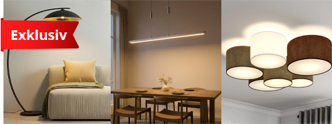 10% Rabatt mit dem Lampenmeister Gutschein auf die Eigenmarken - exklusiv