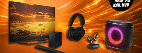 Saturn Sparwoche: Bis zu 65% Rabatt auf TV und Sound