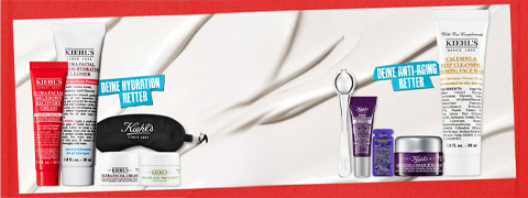 5 Geschenke ab 89 € mit dem Kiehl's Gutschein