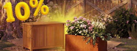 VidaXL Deal: 10% Rabatt auf Töpfe und Gewächshäuser