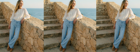 Bonprix Top Deal: 40% Rabatt auf Wide-Leg Jeans