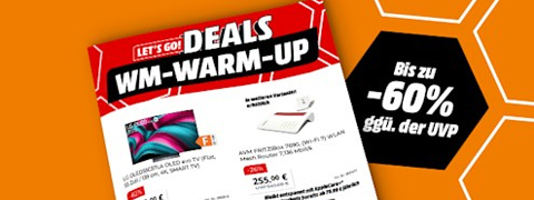 SATURN Angebote: Spare bis zu 60% auf Technik-Highlights zur WM