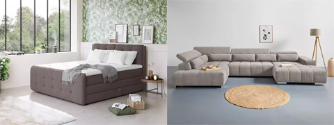 Sofas & Betten von COTTA mit extra 20% OTTO Gutscheincode bestellen