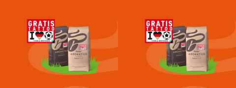 Tchibo Coupon: Gratis-Tattoo zur Kaffeepackung