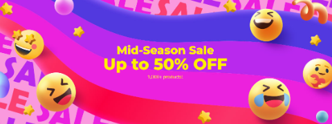 Mid-Season Sale - Bis zu 50% Rabatt