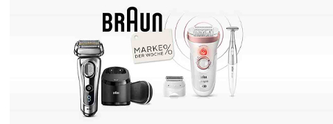 20% Extra-Rabatt mit dem OTTO Gutschein auf ausgewählte Braun Highlights