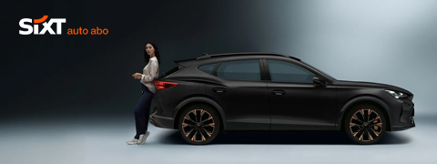 100 € Cashback mit dem Sixt Gutschein für das SIXT+ Auto-Abo