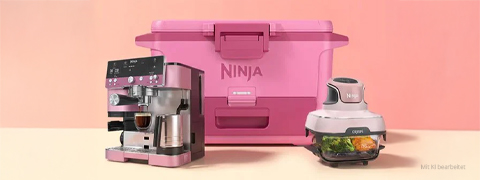 SharkNinja Rabattcode: 15 % Rabatt auf pinke Produkte