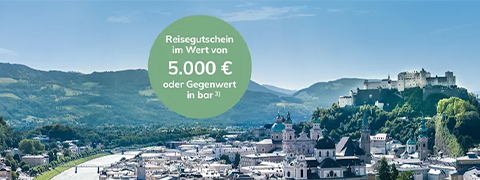 Gewinnspiel - Reise nach Salzburg im Wert von 5.000 €