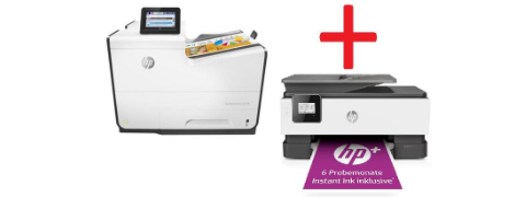 Gutschein: 50 € Rabatt auf HP PageWide Enterprise Color 556dn Tintenstrahldrucker + HP OfficeJet Pro 8022e Tintenstrahl-Multifunktiongerät 